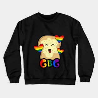 Garlic Bread Gang Gay Pride Crewneck Sweatshirt
